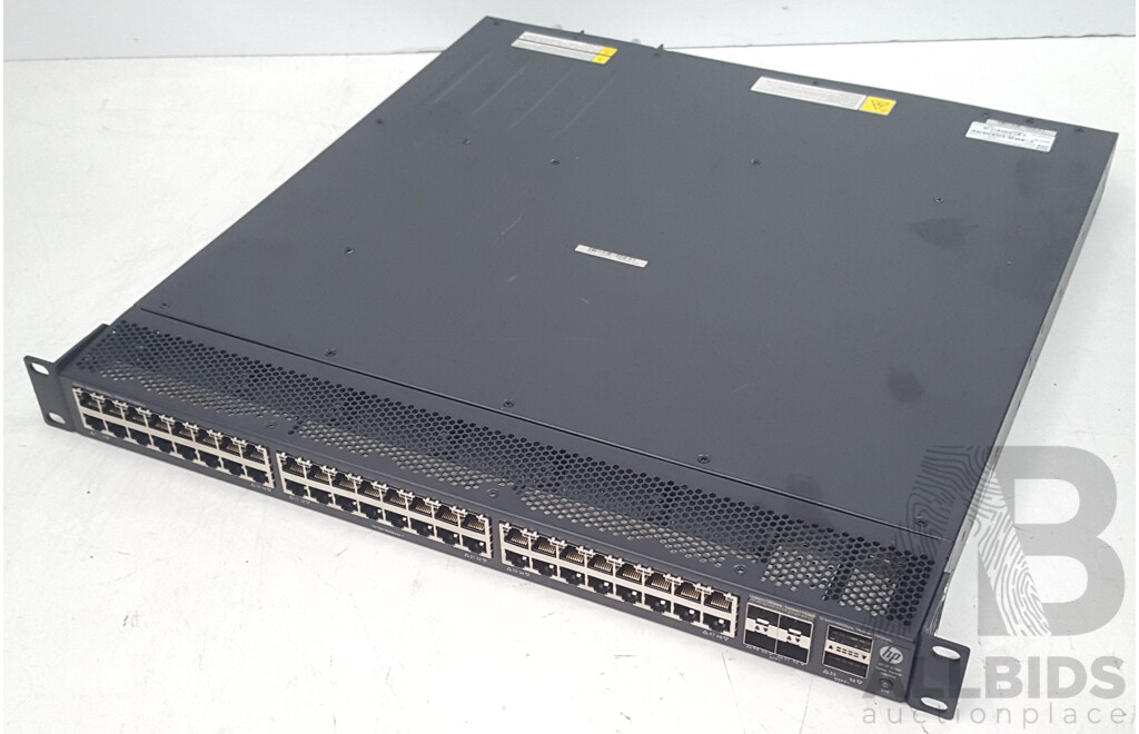 HP (JG894A) FlexFabric 5700-48G-4XG-2QSFP+ 48-Port Managed Gigabit Switch