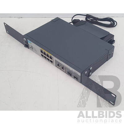 HP (J9562A) 2915-8G PoE 8-Port Gigabit Ethernet Switch w/ Power Supply