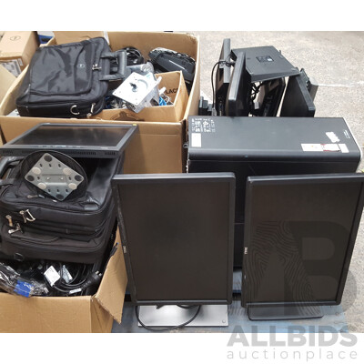 Bulk Lot of Assorted IT/Office Equipment & Accessories