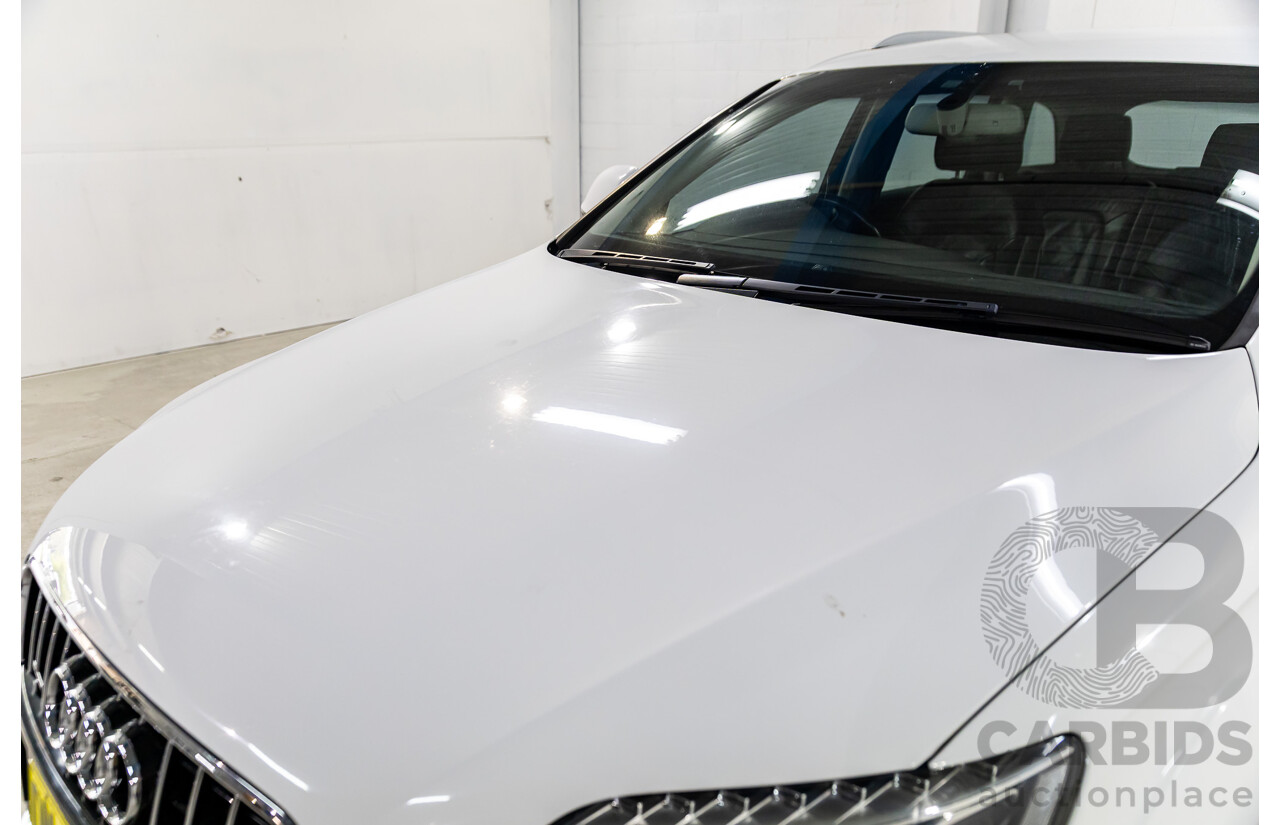 10/2010 Audi Q7 3.0 TDI Quattro S-Line MY10 Upgrade 4d Wagon Ibis White Turbo Diesel 3.0L - 7 Seater