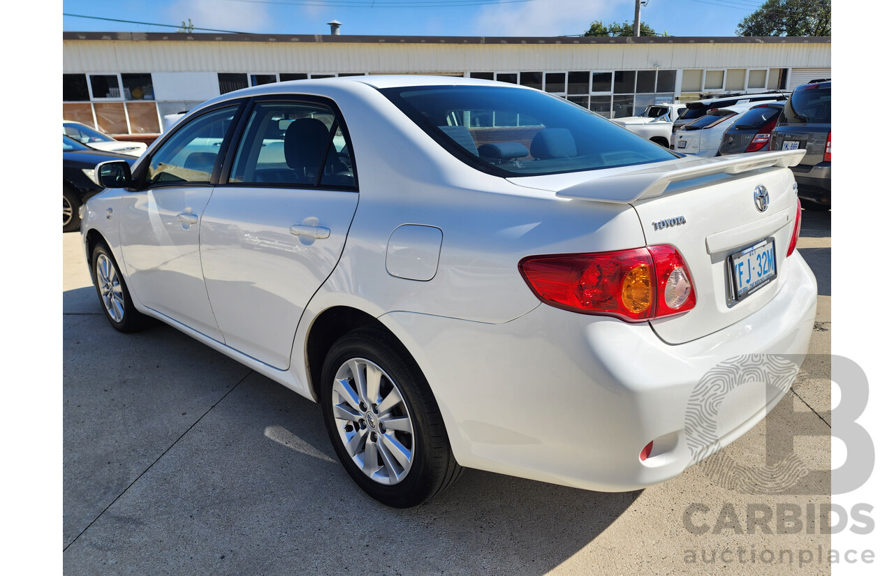 2/2008 Toyota Corolla Conquest ZRE152R 4d Sedan White 1.8L