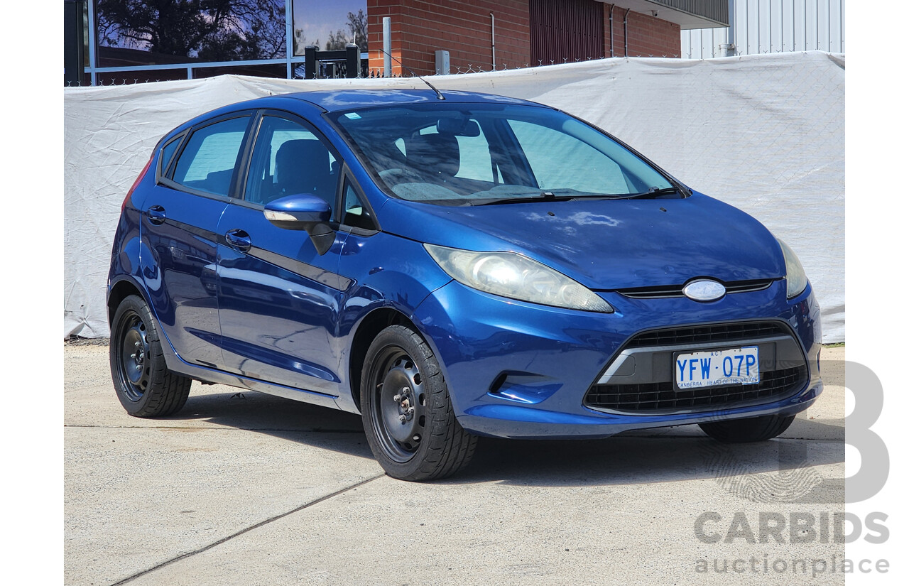 7/2009 Ford Fiesta CL WS 5d Hatchback Blue 1.4L