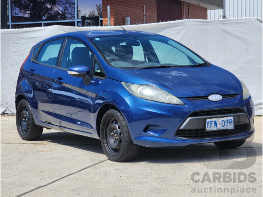 7/2009 Ford Fiesta CL WS 5d Hatchback Blue 1.4L