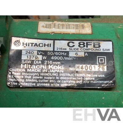 Hitachi 216mm Sliding Compound Mitre Saw