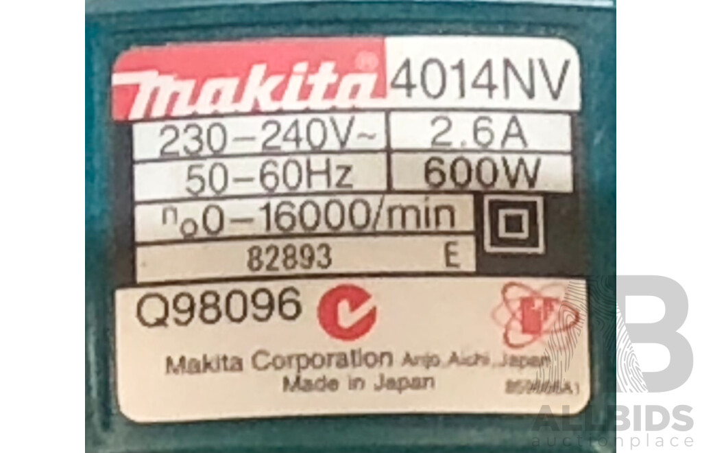 Makita 600 Watt Electric Blower and Cordless 7.2 Volt 10mm Angle Drill
