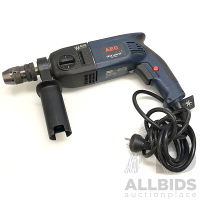 AEG 1400 Watt Two Speed Electric Hammer Drill