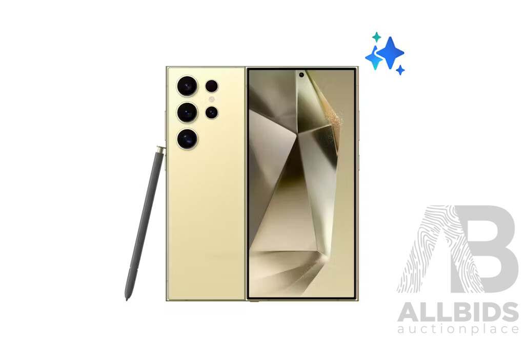 SAMSUNG GALAXY S24 ULTRA 256GB - TITANIUM Yellow (SM-928B) - ORP $2,199