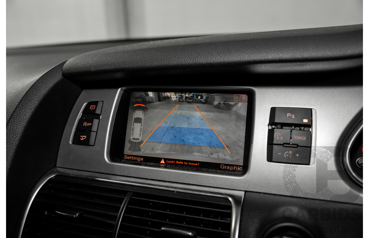12/2010 Audi Q7 3.0 TDI Quattro (AWD) MY11 4d Ice Silver Metallic Turbo Diesel 3.0L - 7 Seater