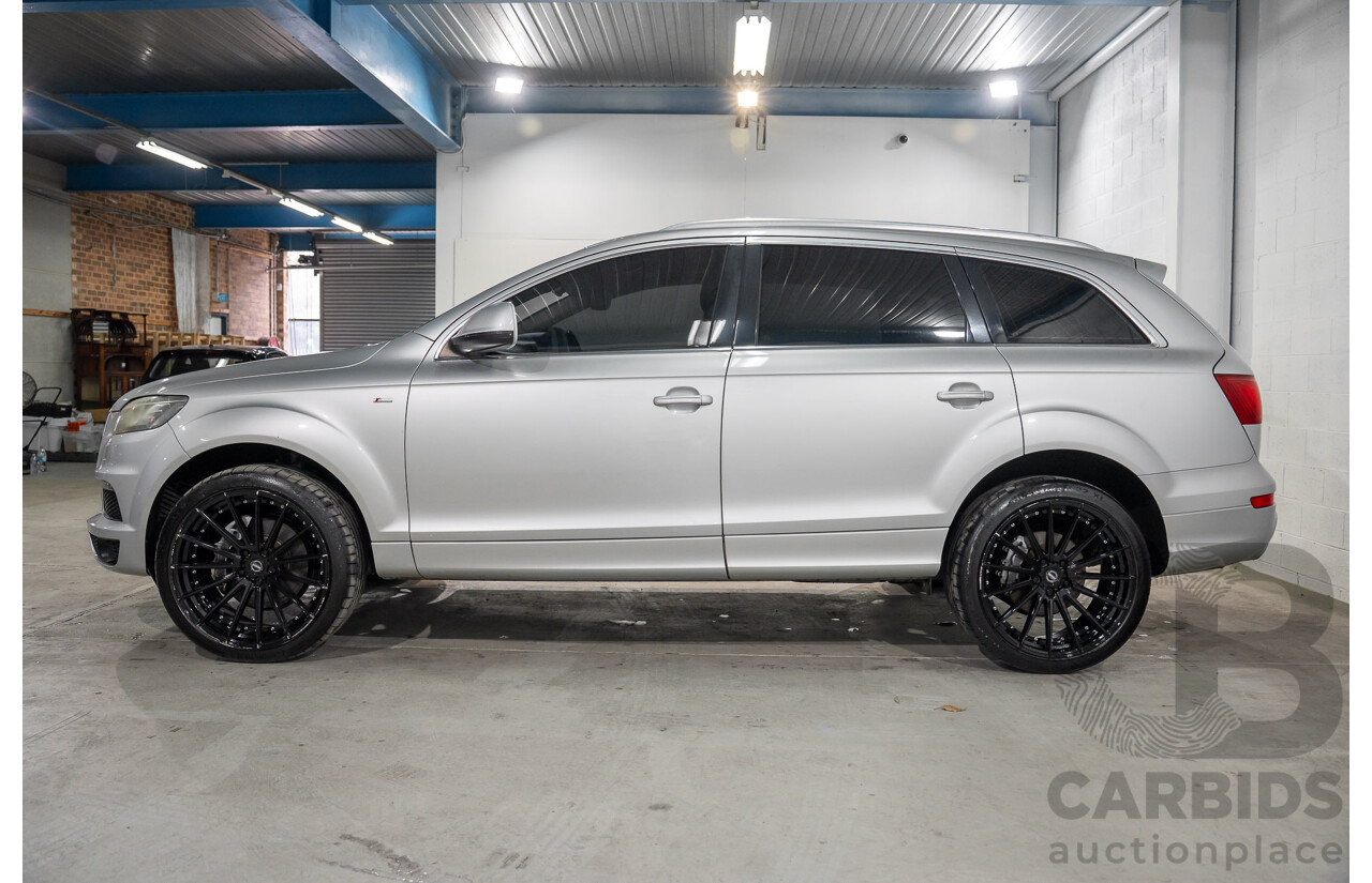 12/2010 Audi Q7 3.0 TDI Quattro (AWD) MY11 4d Ice Silver Metallic Turbo Diesel 3.0L - 7 Seater