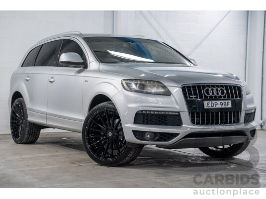 12/2010 Audi Q7 3.0 TDI Quattro (AWD) MY11 4d Ice Silver Metallic Turbo Diesel 3.0L - 7 Seater