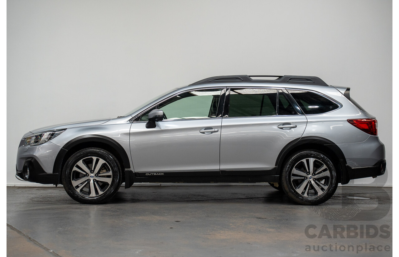 08/2018 Subaru Outback 2.0D PREMIUM (AWD) MY18 4D Wagon Ice Silver Turbo Diesel 2.0L