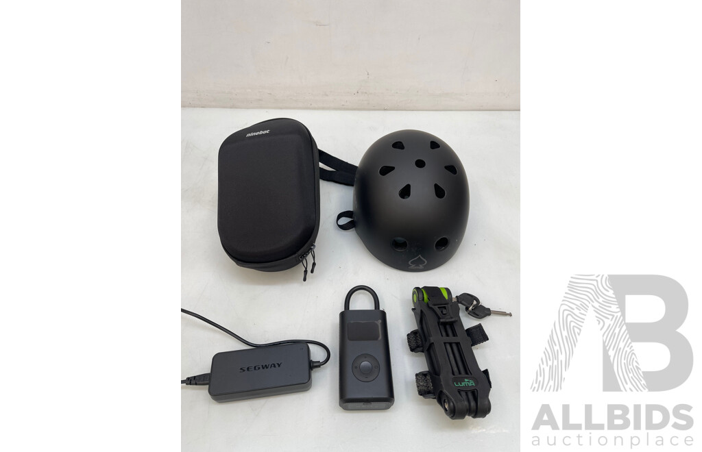 Segway Ninebot Max G30L Electric Scooter and Accessories