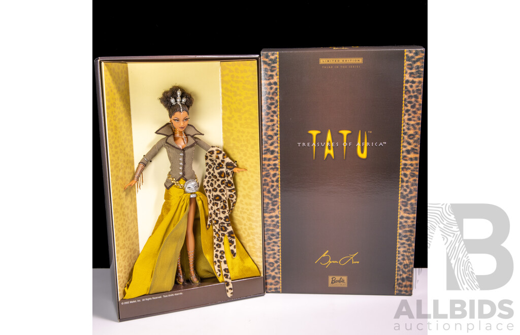Limited Edition Treasures of Africa Barbie Doll in Original Package