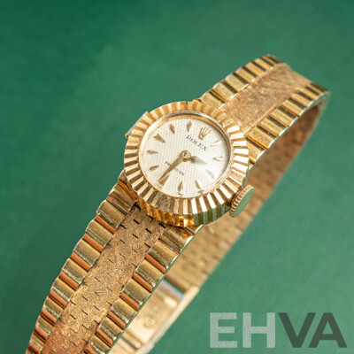 18ct Vintage Rolex Precision, Swiss Made, 11856, Gold Watch & Band Hallmarked, 31.15 Grams