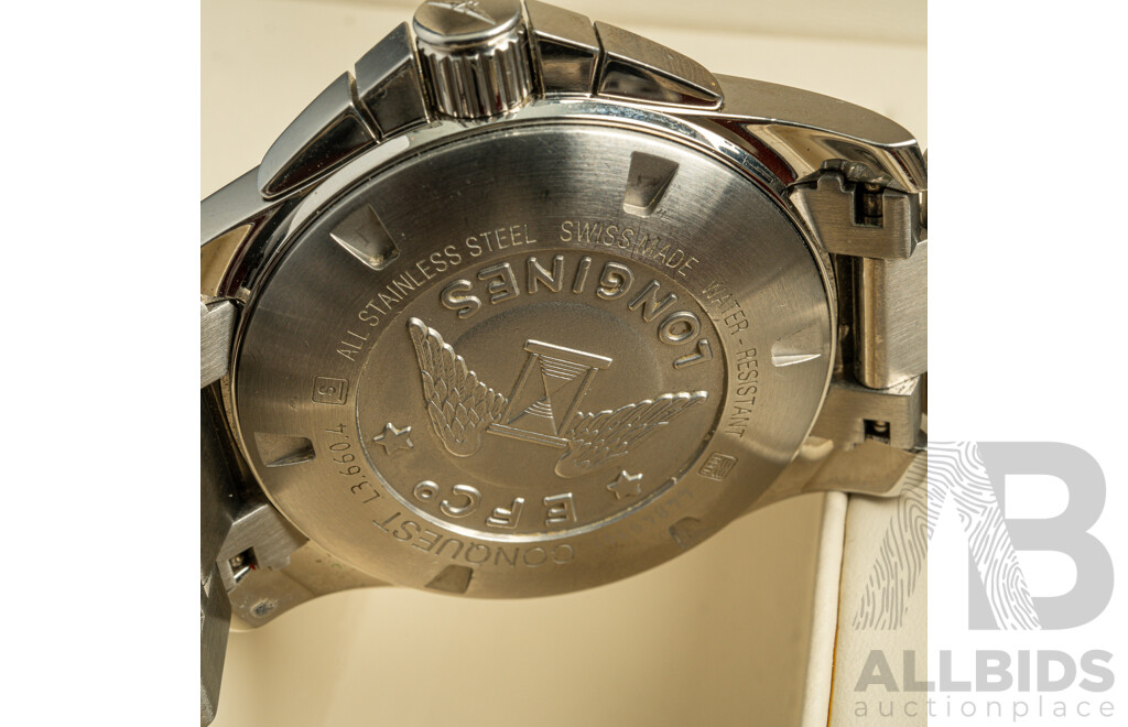 Longines 41mm Conquest Chronograph Conquest, Model L3.660.4