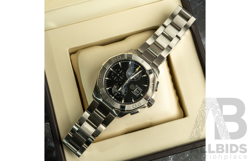 TAG Heuer Aquaracer Mens Watch, CAY2110-0, with Original Presentation Box with Instruction Booklet & Warranty Card