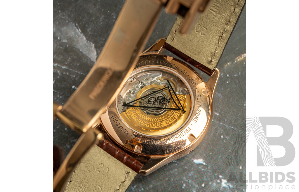 Frederique Constant Runabout Mens Watch, FC-365RN5B4, Limited Edition No. 0479/2888, Automatic