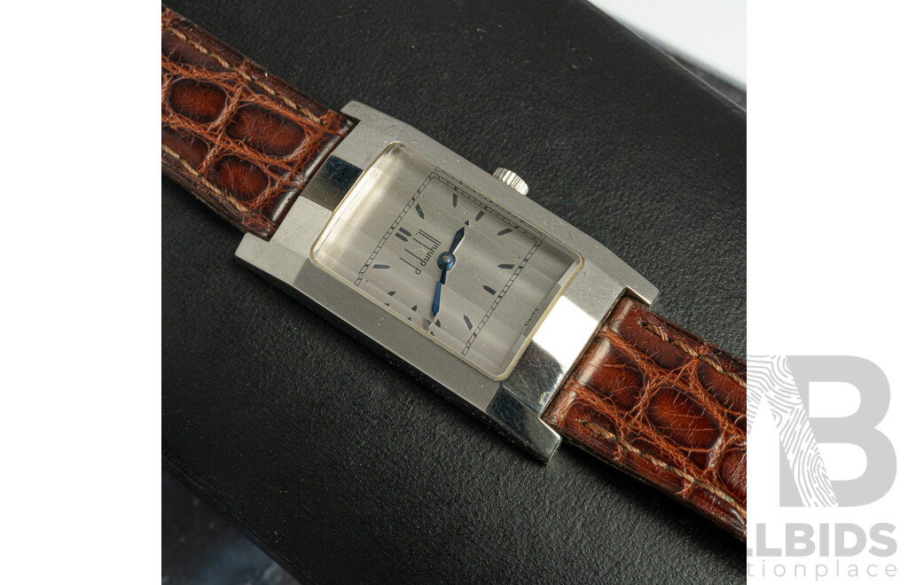 Dunhill Vintage Watch, 93 10509, Manual Winding, with Original Presentation Box