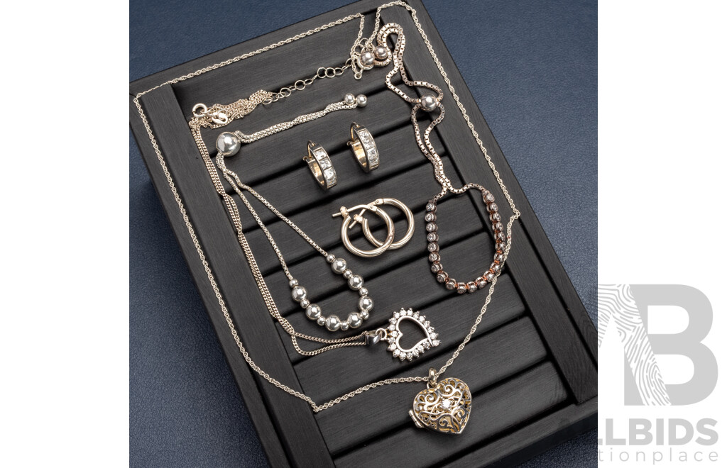 Collection of Sterling Silver Jewellery - Perfect for Gifting! 25.16 Grams