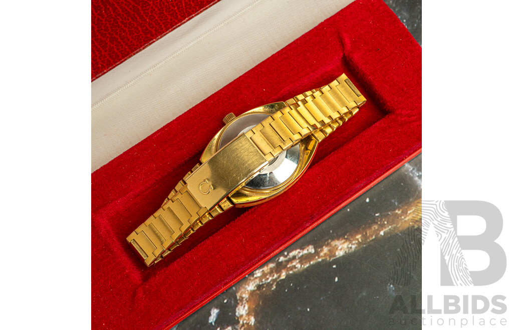 Omega Seamaster Automatic Vintage Watch, MD 7660819, Working with Original Presentation Box & International Guarantee 1980