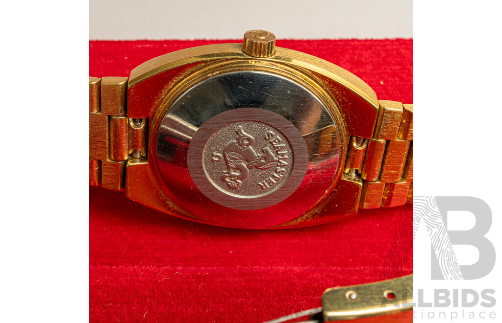 Omega Seamaster Automatic Vintage Watch, MD 7660819, Working with Original Presentation Box & International Guarantee 1980
