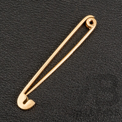 9ct Vintage Gold Tie Bar Pin/Brooch, 50mm, 3.45 Grams