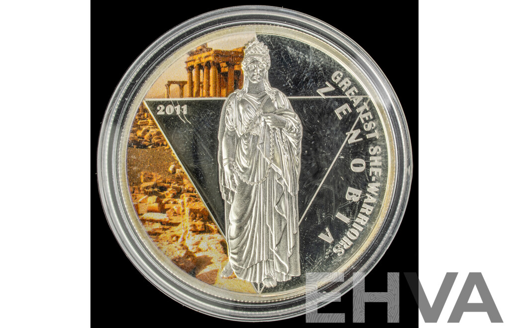 Republic of Togolese Silver Five Hundred Francs Coin, Greatest She-Warriors .925