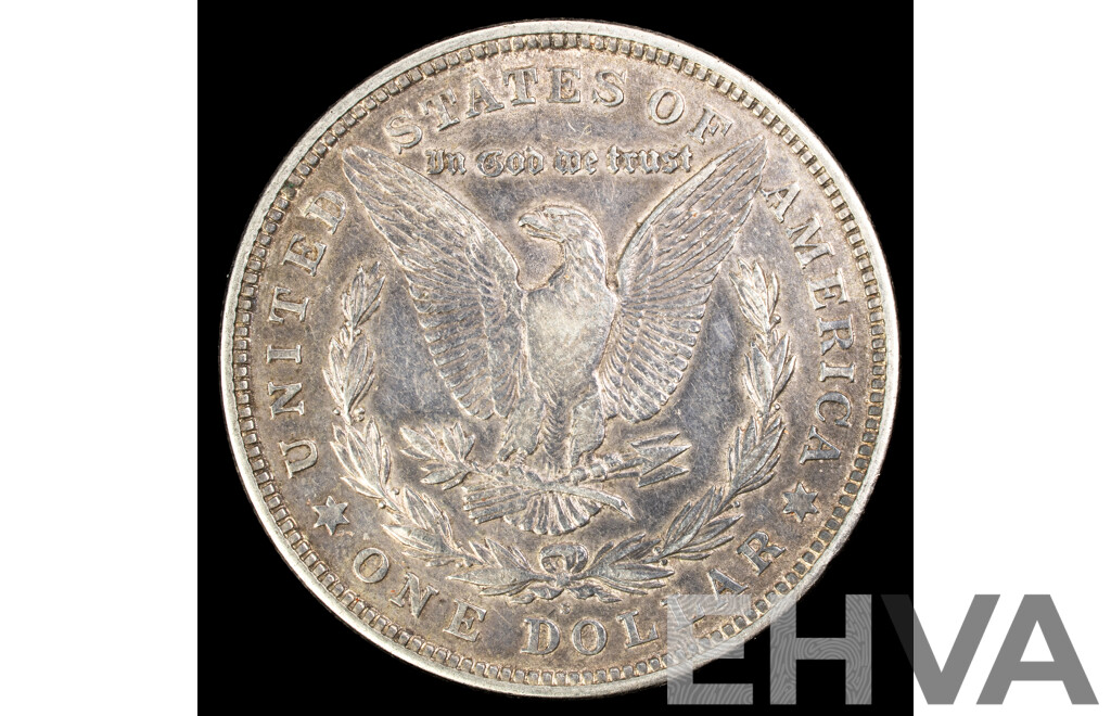 USA 1921 Silver Morgan Dollar, San Francisco Mint .900