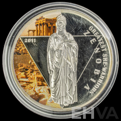 Republic of Togolese Silver Five Hundred Francs Coin, Greatest She-Warriors .925