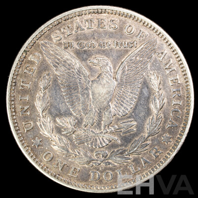 USA 1921 Silver Morgan Dollar, San Francisco Mint .900