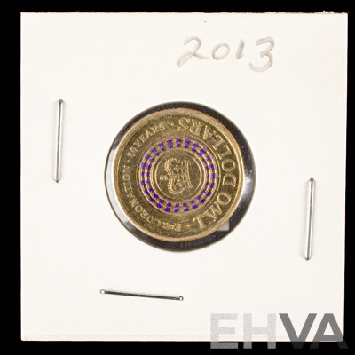 Australian 2013 Two Dollar Coin, QE2 Sixty Years Coronation