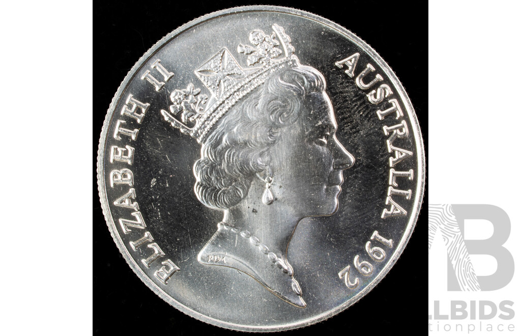 Australian 1992 Silver Proof Ten Dollar Coin, State Series Northern Territory .925
