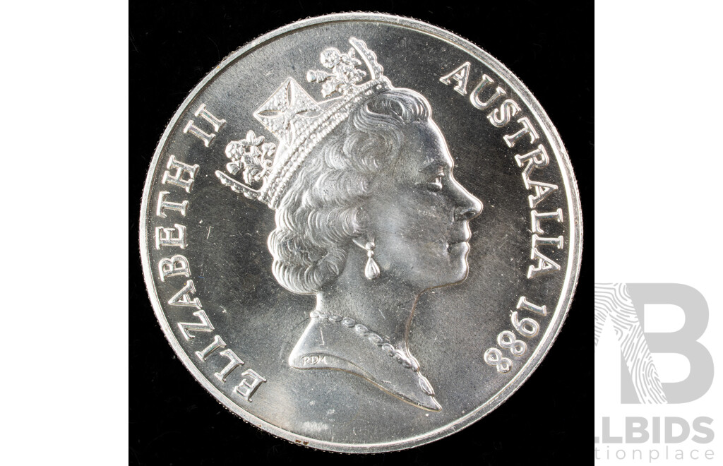 Australian 1988 Silver Proof Ten Dollar Coin, Bicentennial .925