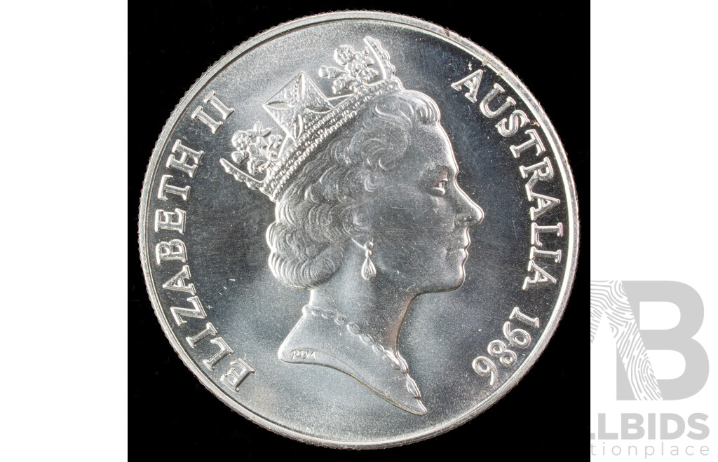 Australian 1986 Silver Proof Ten Dollar Coin, State Series South Australia.925