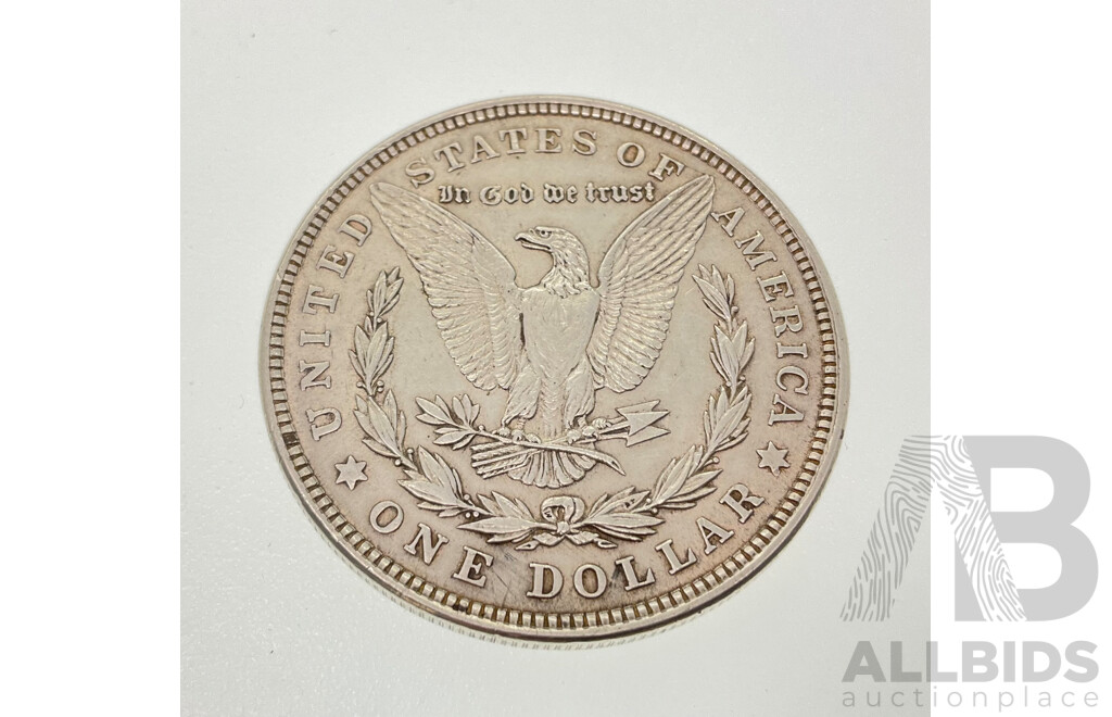 USA 1921 Silver Morgan Dollar, Philadelphia Mint .900
