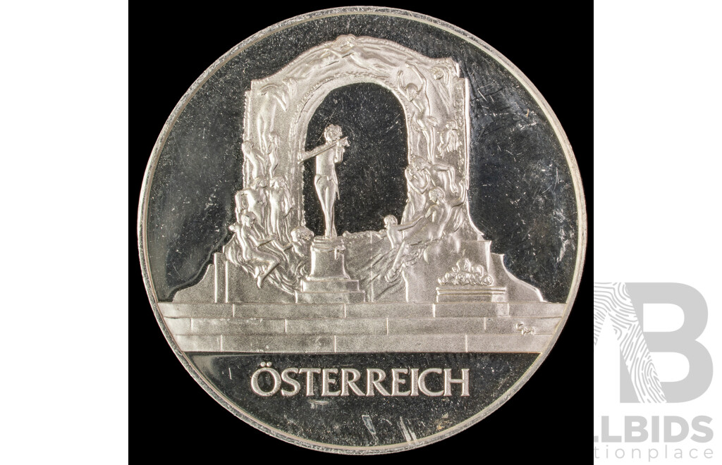 Austria/United Nations 30th Anniversary Silver Medal  925