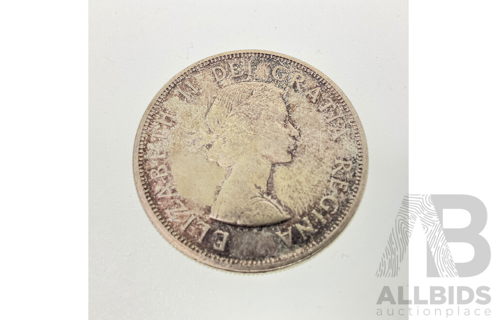Canada 1961 Silver One Dollar Coin .800
