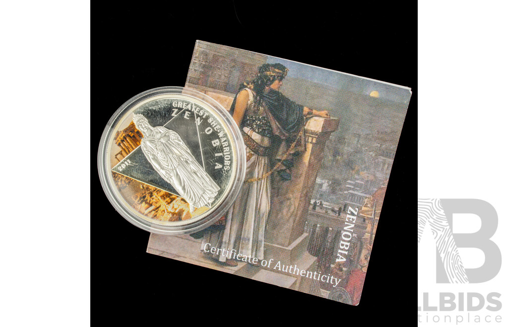 Republic of Togolese Silver Five Hundred Francs Coin, Greatest She-Warriors .925