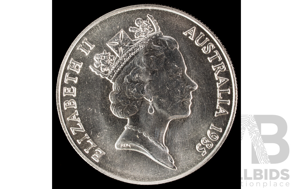 Australian RAM 1985 Silver Ten Dollar Coin, State Series, Victoria .925