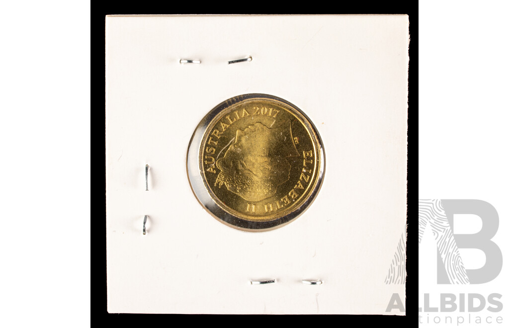 Australian 2017 Two Dollar Coin, Remembrance, C Mint Mark