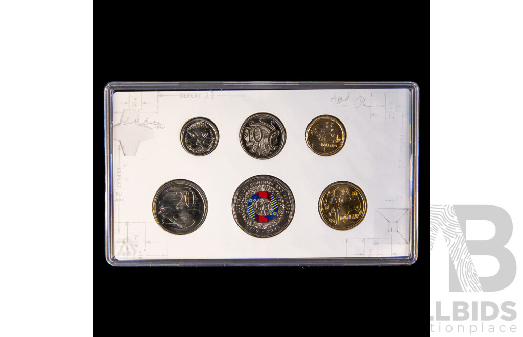 Australian RAM 2025 Six UNC Coin Set, Celebrating Australians, Fifty Years of the Australian Honours System