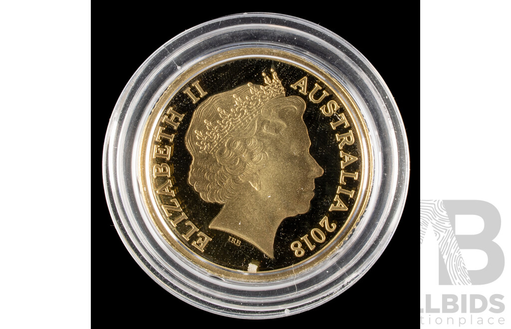 Australian RAM 2018 Proof Two Dollar Coin, Thirty Years of the Two Dollar Coin, M Privy Mark