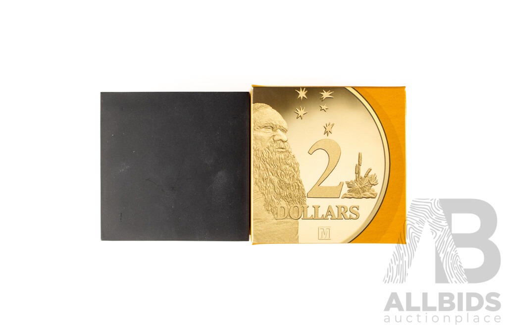 Australian RAM 2018 Proof Two Dollar Coin, Thirty Years of the Two Dollar Coin, M Privy Mark