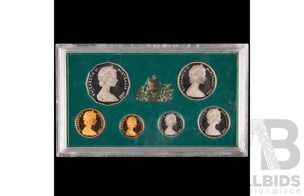Australian RAM 1982 Proof Coin Set, Commonwealth Games