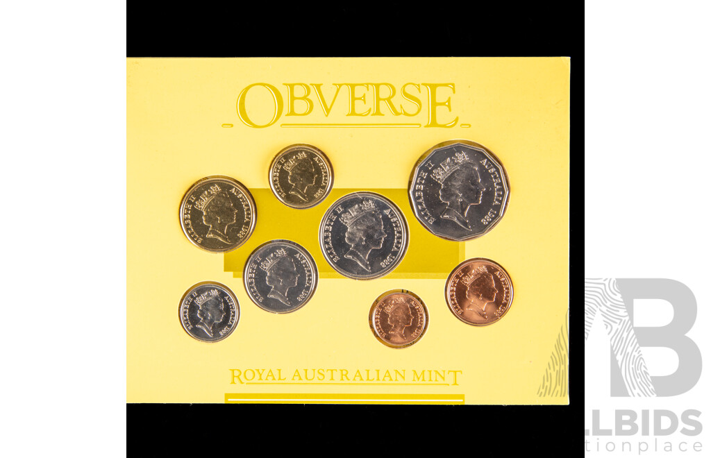 Australian RAM 1988 and 1994 UNC Coin Sets