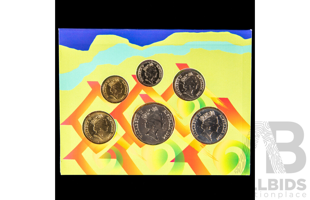 Australian RAM 1988 and 1994 UNC Coin Sets