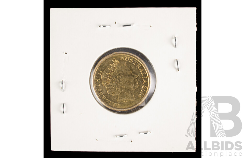 Australian 2013 Two Dollar Coin, QE2 Sixty Years Coronation
