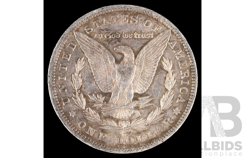 USA 1884 Silver Morgan Dollar, New Orleans Mint .900