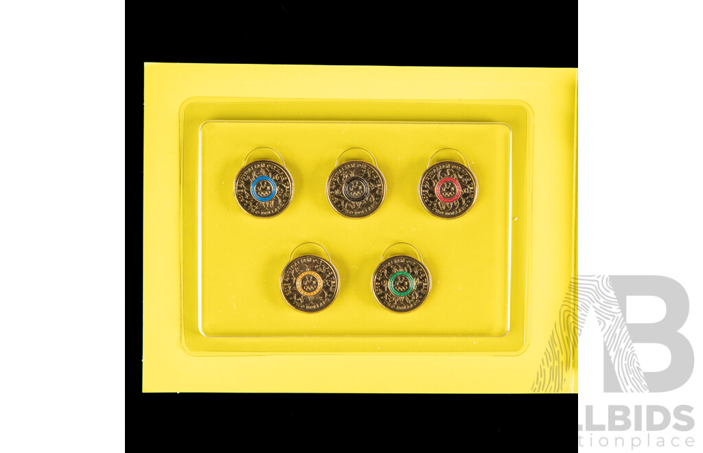 Three Australian RAM Coin Sets Including 2016 Olympic Team, 2022 Commonwealth Games, 2024 Australian Olympics
