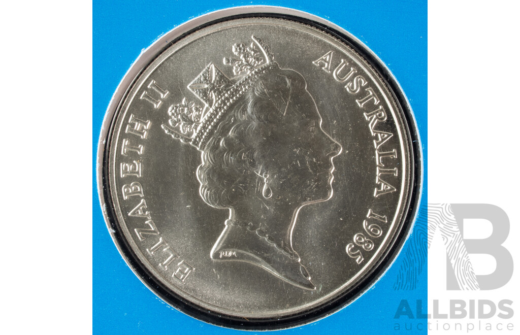 Australian 1985 Silver Ten Dollar Coin, State Series Victoria .925